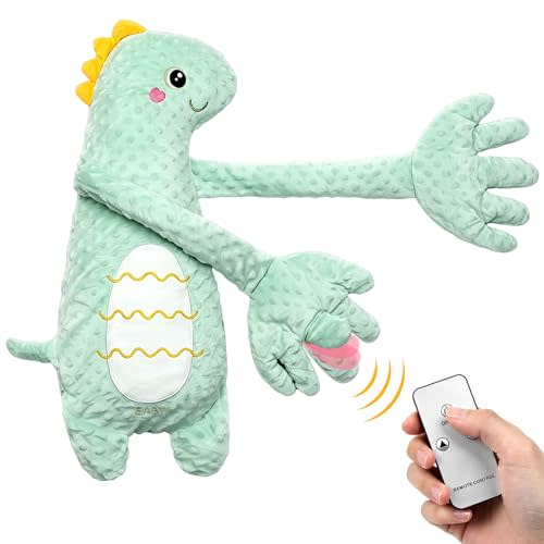 Giant Plush Doll, Large Stuffed Animal, Soft Fabric Cuddly Toy, Oversized Cozy Plush Figure for Home Decor & Daily Companion (Dinosaurs)