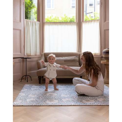 Morris & Co. The Pimpernel Mineral Blue Play Mat – Totter and Tumble LLC