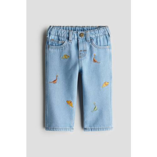 EMBROIDERY-DETAIL JEANS