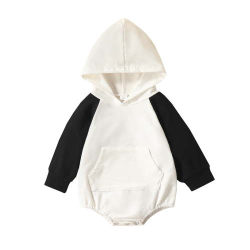 Zshosam Newborn Bodysuits Baby Boy Baby Girl Boy Long Sleeve Solid Color Romper Infant Baby Fall Winter Size 0 6 Months,(Black 0-6 Months)