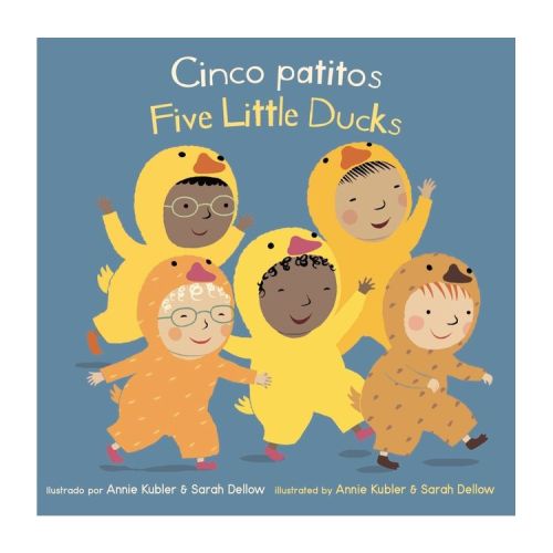 Cinco Patitos/Five Little Ducks - (Baby Rhyme Time (Spanish/English)) (Board Book)