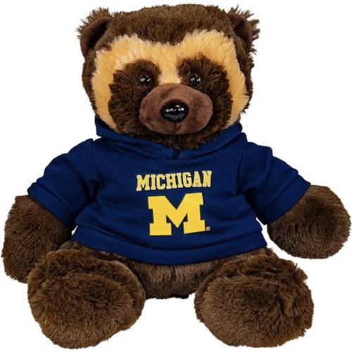 Michigan Wolverines BROWN 8 Inch Mascot Mascot Plush