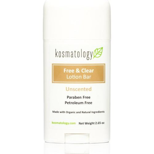 kosmatology Free & Clear (Unscented) Organic Moisturizing Lotion Bar