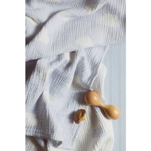 PATTERNED MUSLIN BABY BLANKET