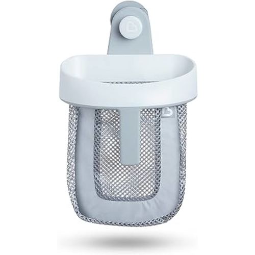 Munchkin® Super Scoop™ Hanging Bath Toy Storage with Quick Drying Mesh, Grey