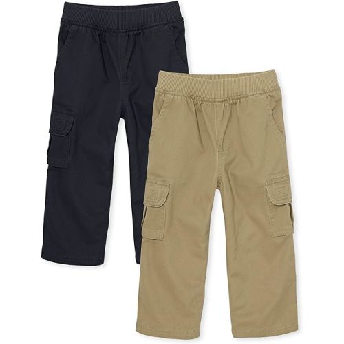 The Children's Place Baby Toddler Boys' Pull on Cargo Pants