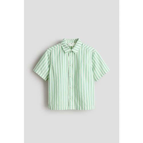 SHORT-SLEEVED COTTON SHIRT