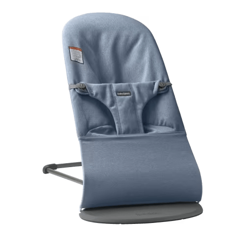 BabyBjörn Bouncer Bliss - Blue Melange