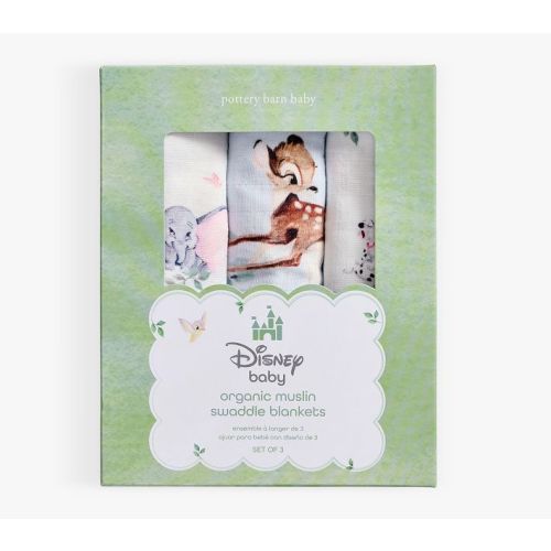 Disney Baby Organic Muslin Swaddle Set