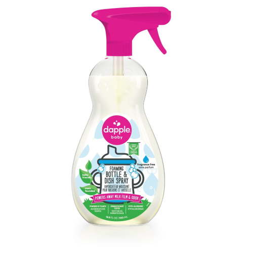 Dapple Baby Foaming Bottle & Dish Spray Fragrance Free 500ml, Powers away milk film & odour - Walmart.ca