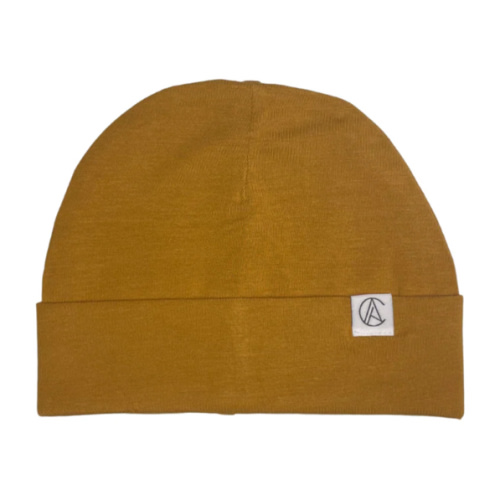 Satin Lined Jersey Beanie-Ginger – Aarin & Co.