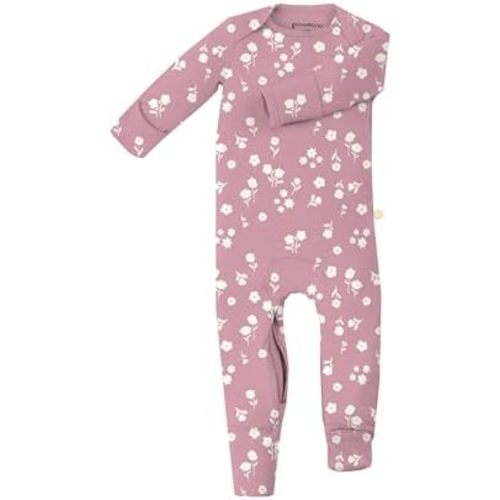 GUNAMUNA Unisex Baby Toddler Ultra-Soft Convertible Pajama, Footie or Romper Sleeper with Diaper Zipper, Newborn to 24 Months