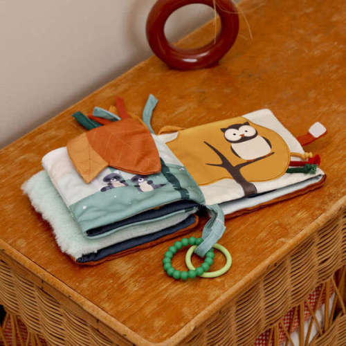 Soft Activity Book 2-in-1 - Forest - Little Big Friends | Maisonette