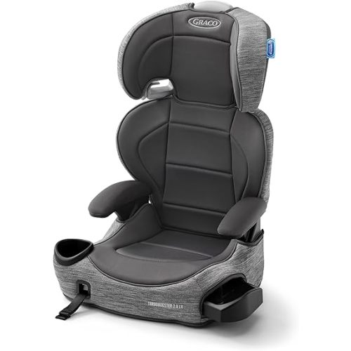 Graco® TurboBooster 2.0 LX Highback Booster Seat with Latch System Gannon; Infant to Toddler Transition car seat Safe & Comfortable