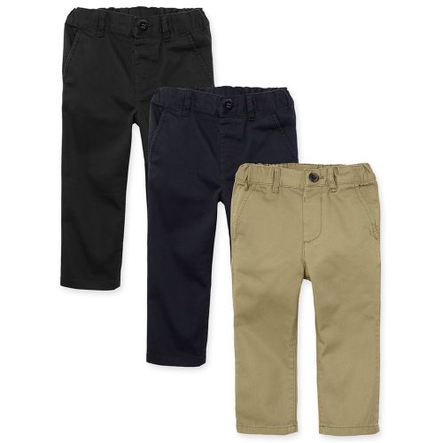 The Children's Place and Toddler Relaxed Straight Chino Pants,multipacks