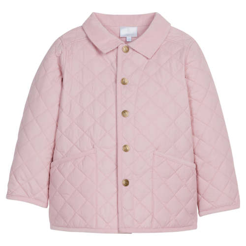 Classic Quilted Jacket in Light Pink | Over The Moon (18 Month)