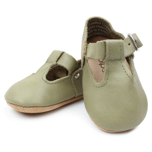 Piper Finn - T-Strap Mary Jane - Olive