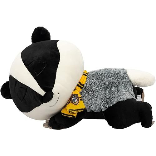 Jazwares Harry Potter Hufflepuff Badger 18-inch Sleeping Plush - Ultrasoft Officially Licensed Warner Brothers Product Ages 2+