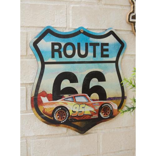 Disney Pixar Cars Lightning McQueen Route 66 Wall  Art - BoxLunch Exclusive