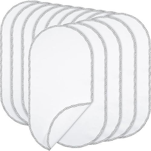 Chumia 12 Pack Baby Waterproof Changing Pad Liners Portable Baby Changing Mat Soft Flannel Cotton Reusable Table Cover Liners for Boys Girls