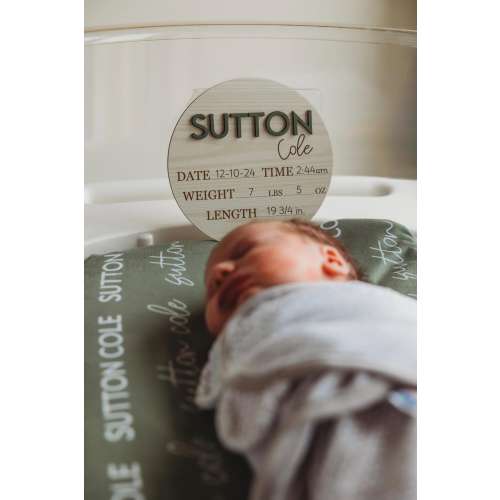 Newborn Name Announcement, Hospital Baby Name Sign, Baby Name Swaddle, Newborn Name Swaddle, Swaddle for Boy, Hospital Baby Blanket