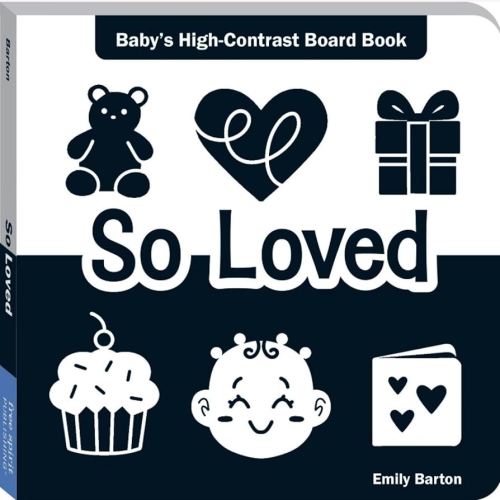 So Loved: Baby's High-Contrast Board Book (Baby's First Moments)