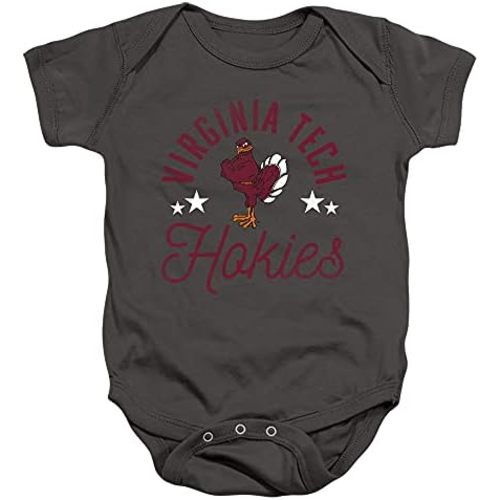 Virginia Tech Official Hokies Unisex Infant Snap Suit for Baby