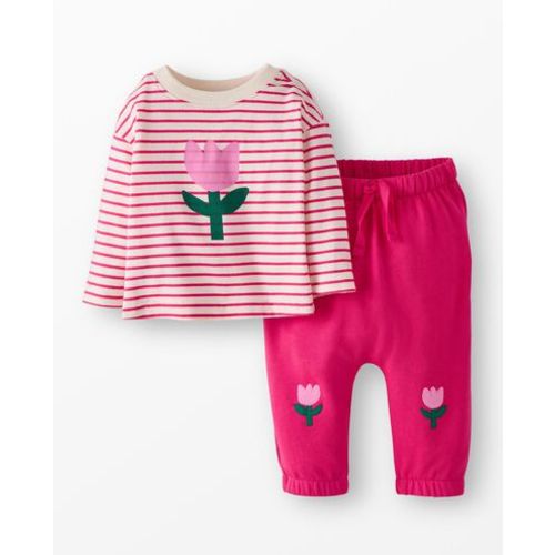 Baby Long Sleeve T-Shirt & French Terry Pants Set