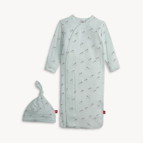 Magnetic Me | Gown + Hat | Teal Savannah Plains