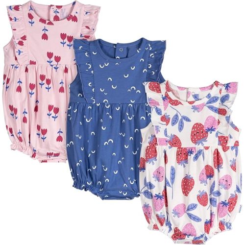 Onesies Brand baby-girls 3-pack Romper