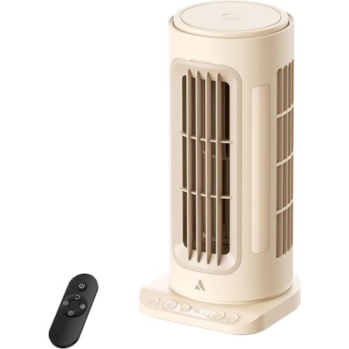 Aecooly 11'' Tower Fan, 8000mAh Battery, [21H Max Cooling], 100 Speeds