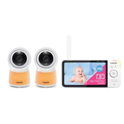 VTech® RM5754-2 HD 5-Inch Smart Wi-Fi 1080p Video Baby Monitor in White - WHITE - 5"