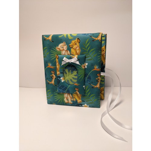 New!!! Disney Lion King Photo Album, Lion King Brag Book - Personalized Baby Photo Album - Handmade - Holds 100 4x6 photos