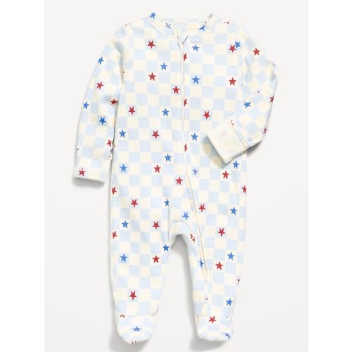 2-Way-Zip Sleep & Play Footed One-Piece for Baby