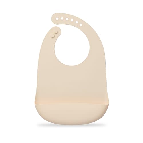 Loulou Lollipop Soft, Waterproof Silicone Feeding Bib