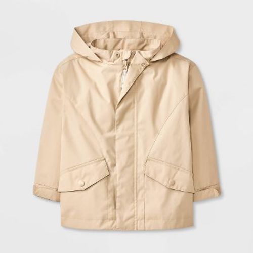 Baby Solid Spring Parka Jacket - Cat & Jack™ Beige 12m