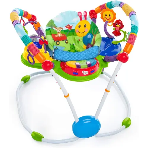 Baby Einstein Neighborhood Friends Activity Jumper with Lights and Music, 6 Months+, Max Weight 25lbs., Unisex