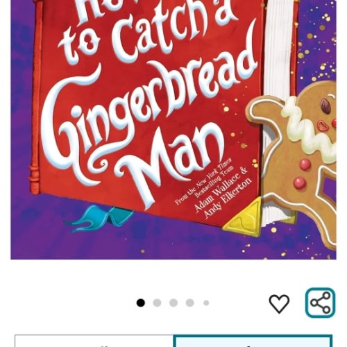 Amazon.com: How to Catch a Gingerbread Man: 9781728209357: Wallace, Adam, Elkerton, Andy: Books