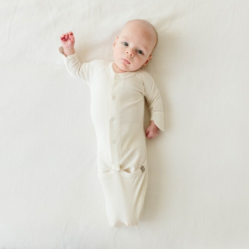 24 Hour Convertible Sleeper Baby Gown - Cloud in 0-3 Months