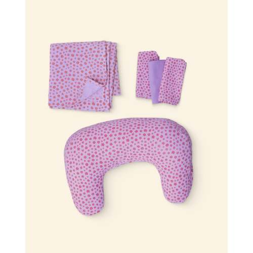 Muslin Breastfeeding Bundle | Lavender Cosmos - Storq by Kindred Bravely