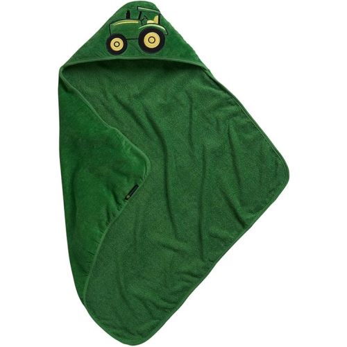 John Deere Infant Green Hooded Towel - LP63815