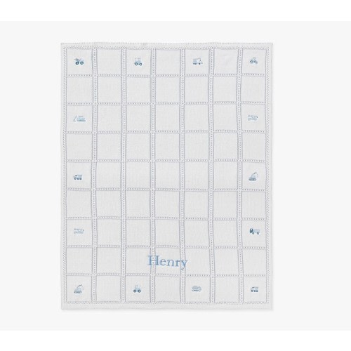 Bria Hammel Construction Pointelle Baby Blanket