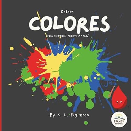 “Colores” Libros bilingües para bebés