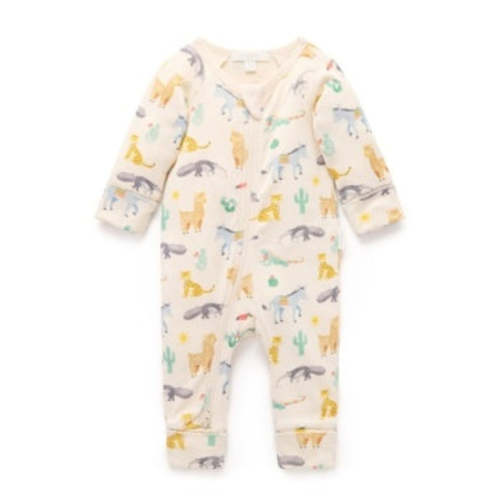 Animal Fiesta Zip Growsuit
