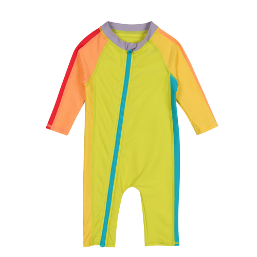 Sunsuit - Long Sleeve Romper Swimsuit | "Color Pop"