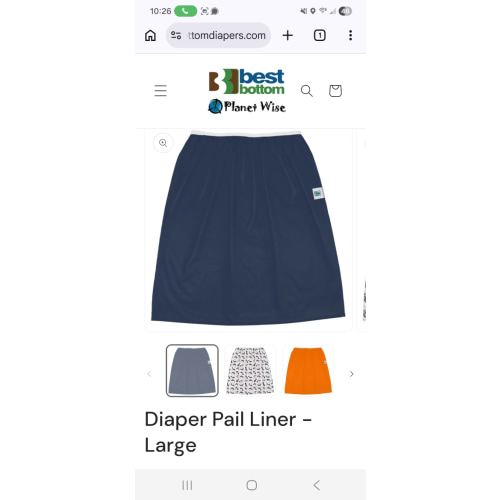 Diaper Pail Liner - Large – Best Bottom Diapers