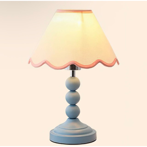Mabel Table Lamp – Blue & White | Mooiehome