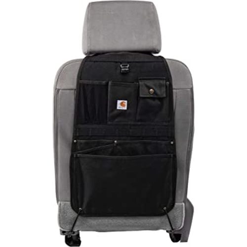 Carhartt Universal Nylon Duck Seat Back Organizer, Black