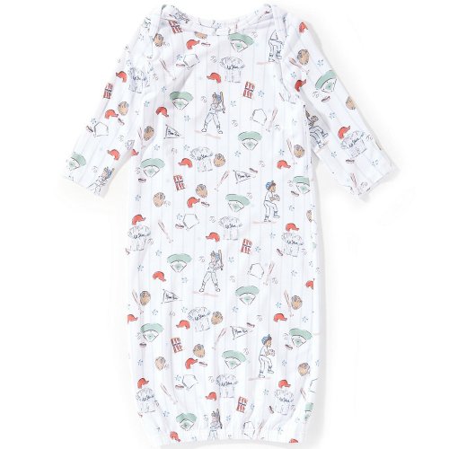 Angel Dear Baby Boys Long Sleeves Home Run Baseball Gown