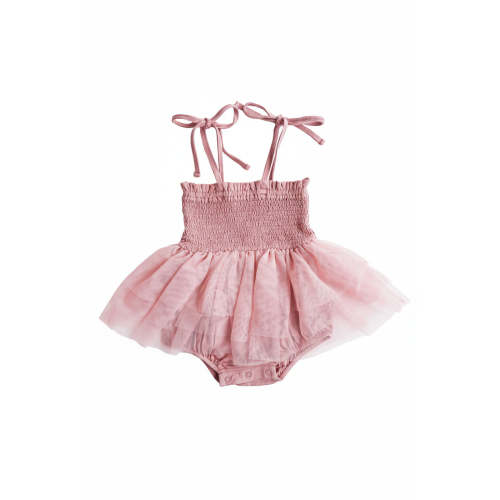 Smocked Tutu Bodysuit